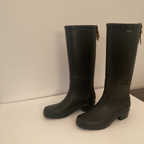Shoes - Aigle authentic tall rain boot